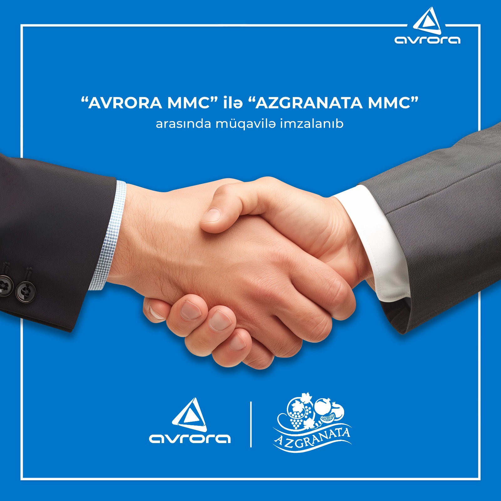 Avrora Qrup “Azgranata’’ məhsullarının satışını həyata keçirəcək!