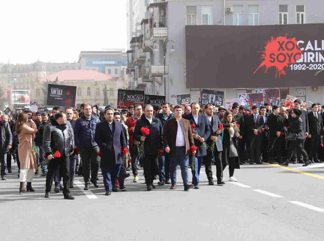 Avrora Qrup kollektivi Xocalı qurbanlarının əziz xatirəsini yad etdi