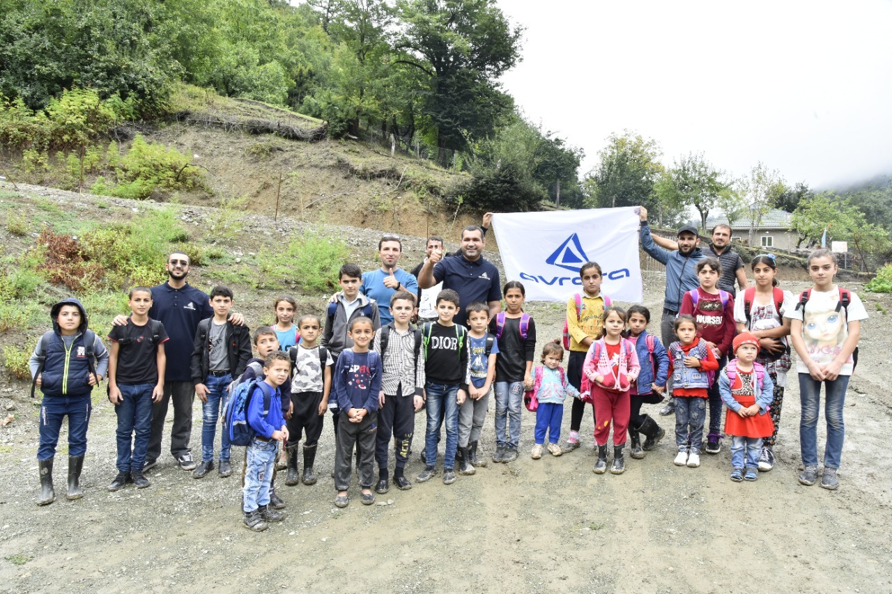 Avrora Qrup məktəbliləri belə sevindirdi